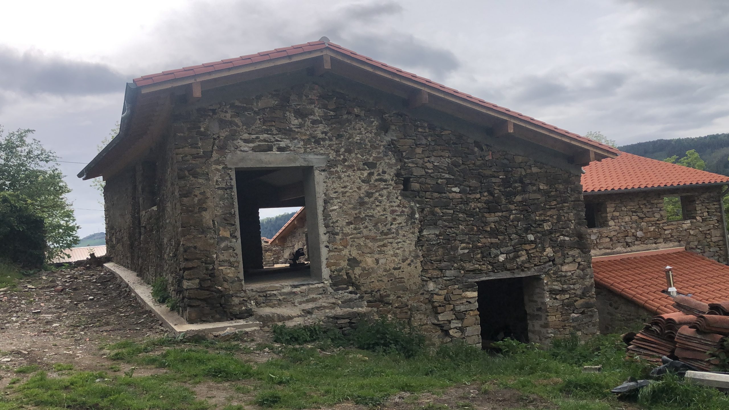 La bâtisse à enrober !